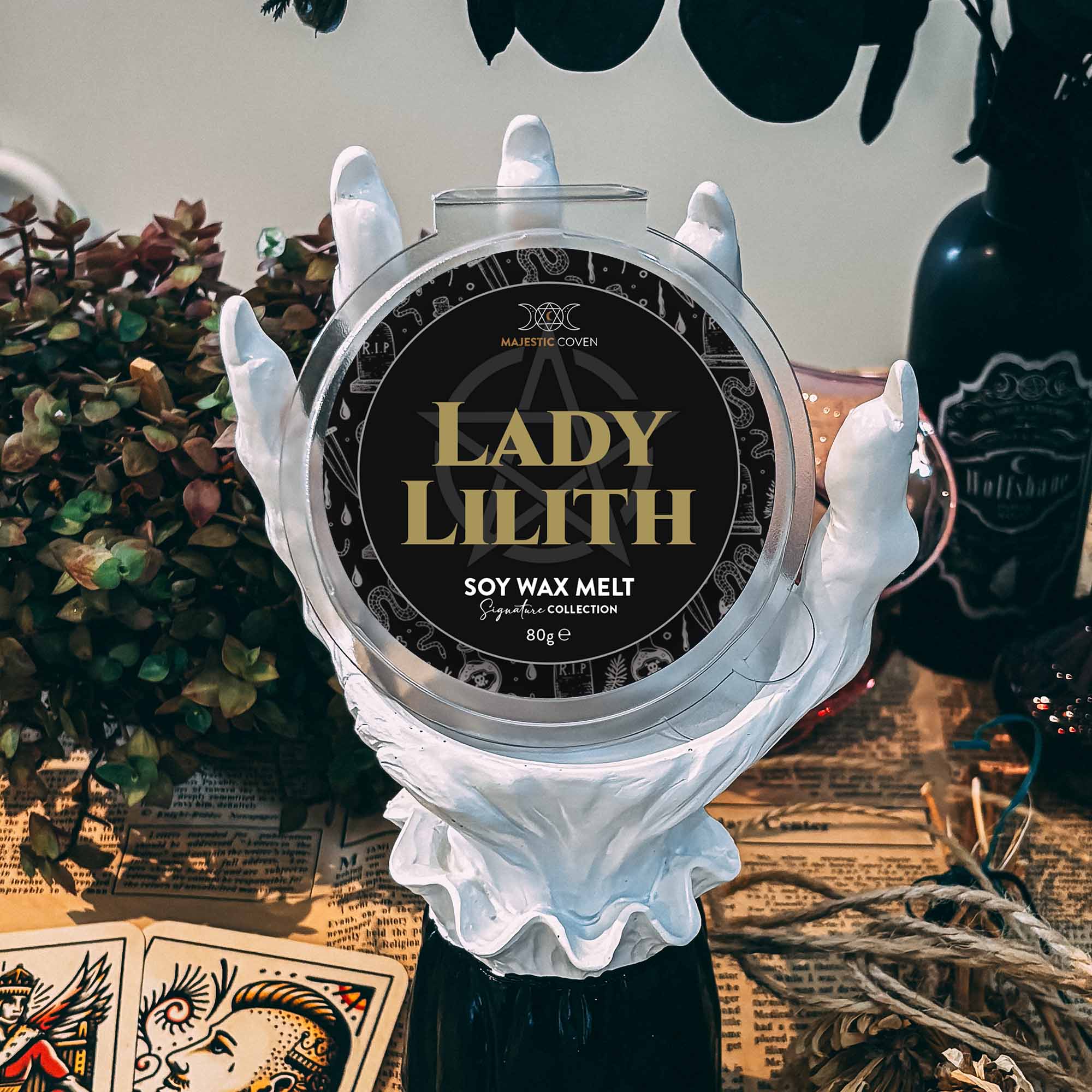 Lady Lilith - Cedarwood & Jasmine - Soy Wax Melt