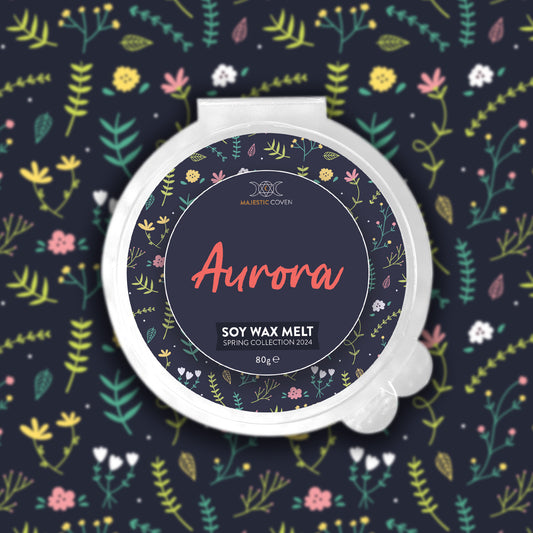 Aurora - Soy Wax Melt 80g Segment Pot Majestic Coven