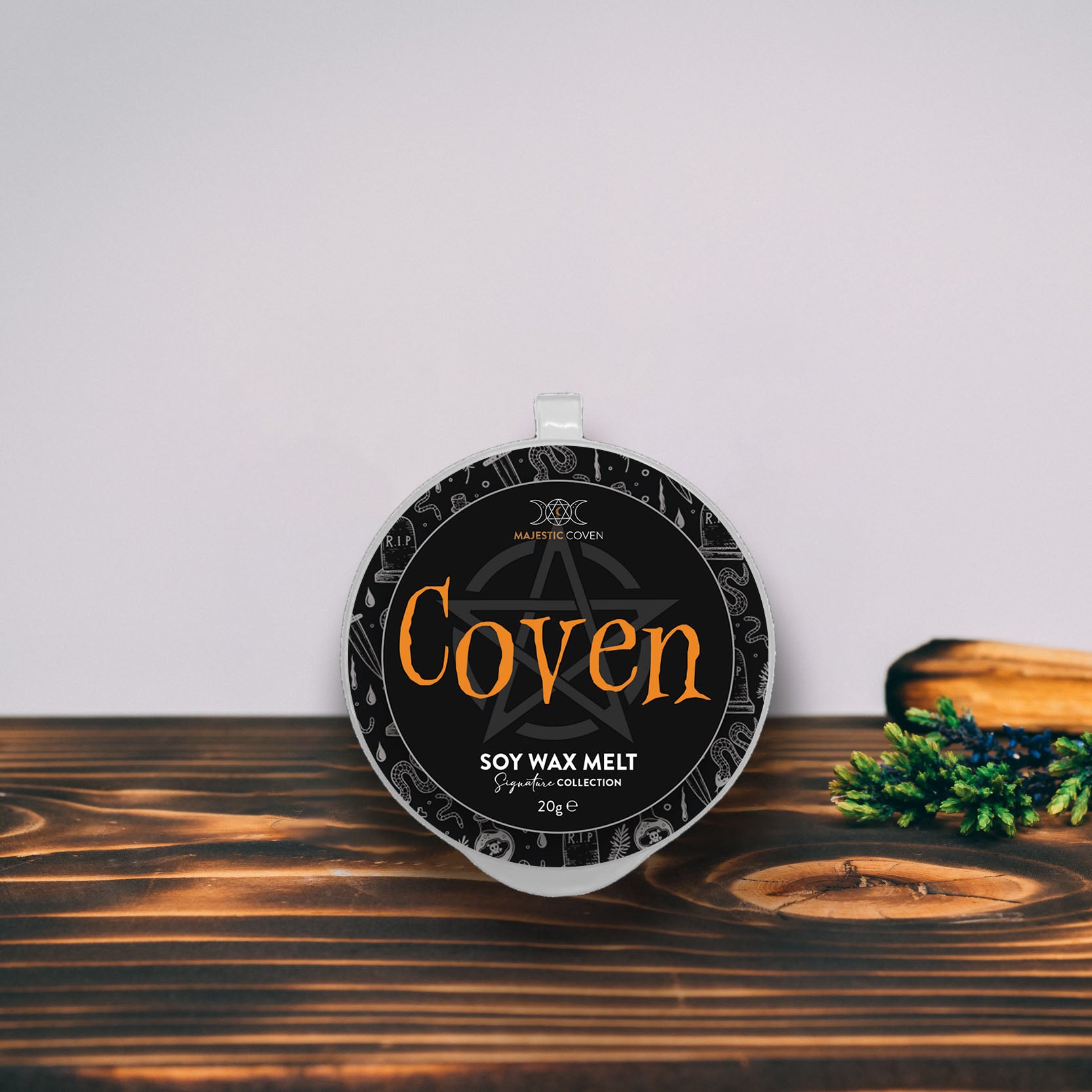 Coven - Bonfire - Soy Wax Melt 20g Sample Pot Majestic Coven