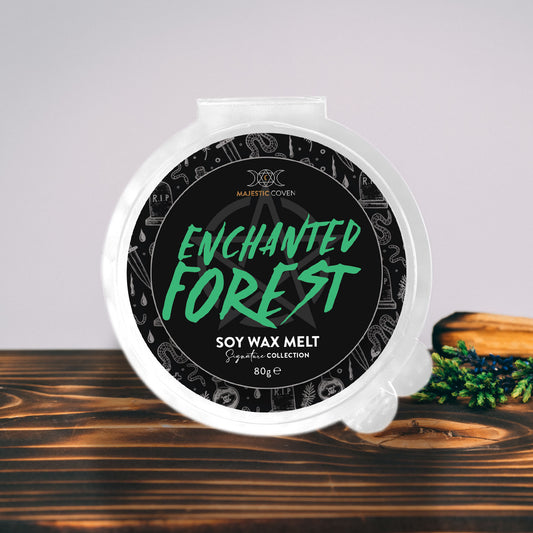 Enchanted Forest - Soy Wax Melt 80g Segment Pot Majestic Coven