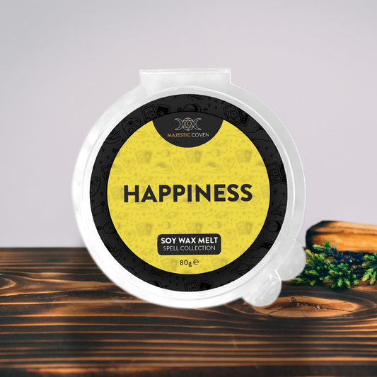 Happiness - Lemon Sherbet - Soy Wax Melt 80g Segment Pot Majestic Coven
