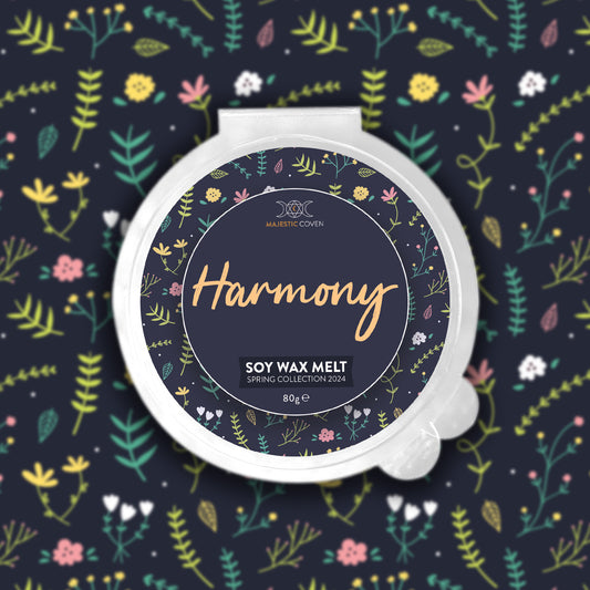 Harmony - Soy Wax Melt 80g Segment Pot Majestic Coven