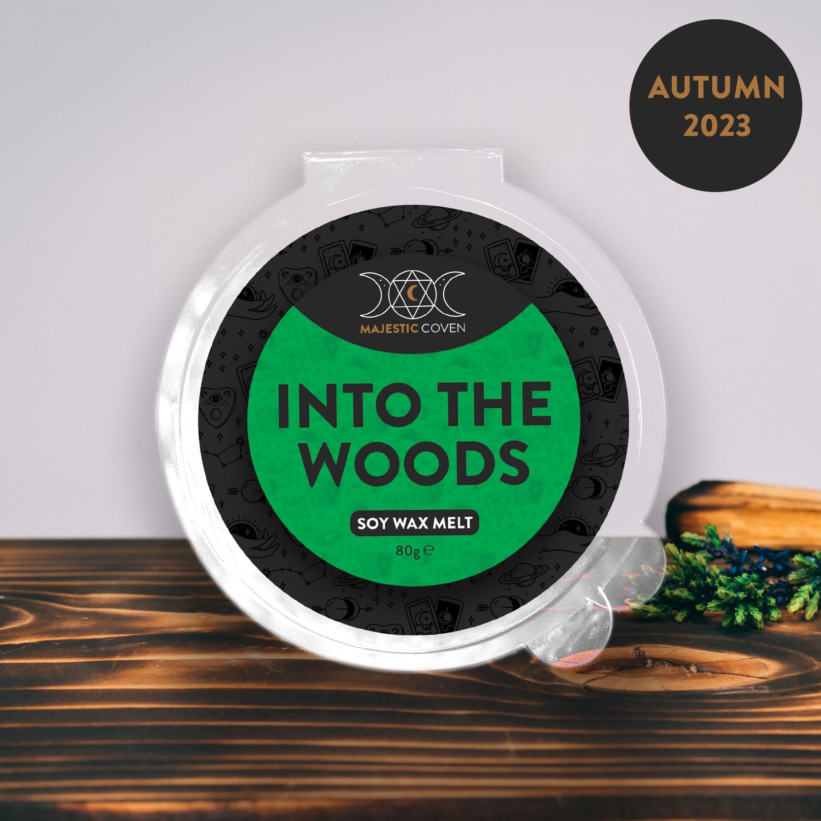 Into the Woods - Soy Wax Melt 80g Segment Pot Majestic Coven