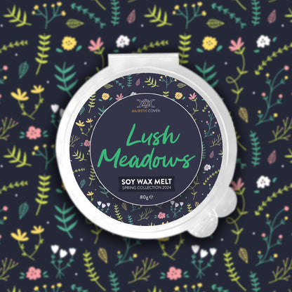 Lush Meadows - Soy Wax Melt 80g Segment Pot Majestic Coven
