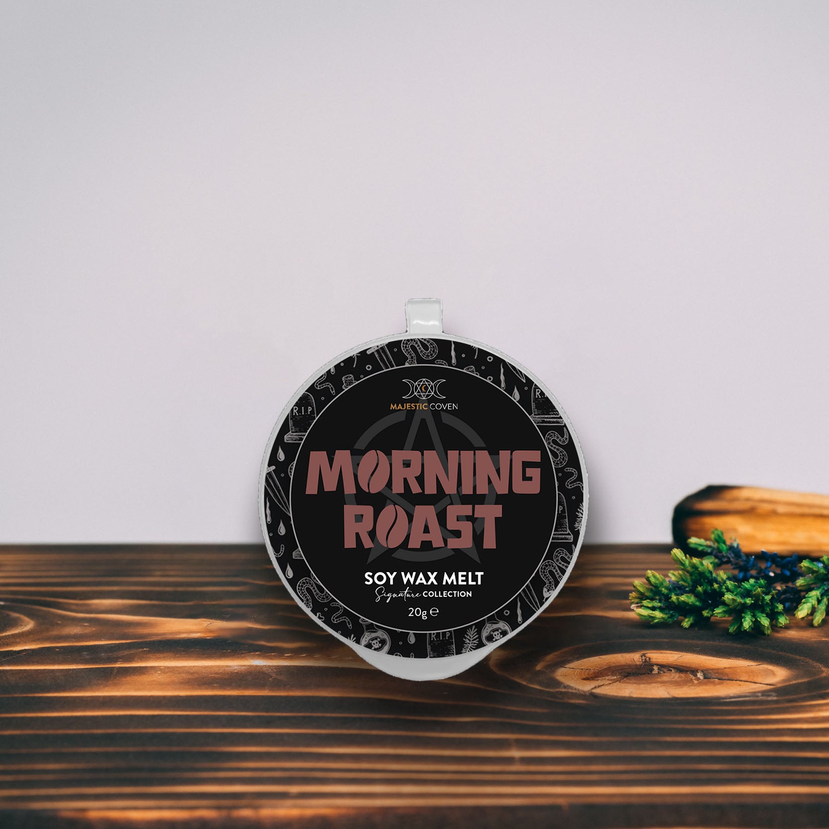 Morning Roast - Soy Wax Melt 20g Sample Pot Majestic Coven
