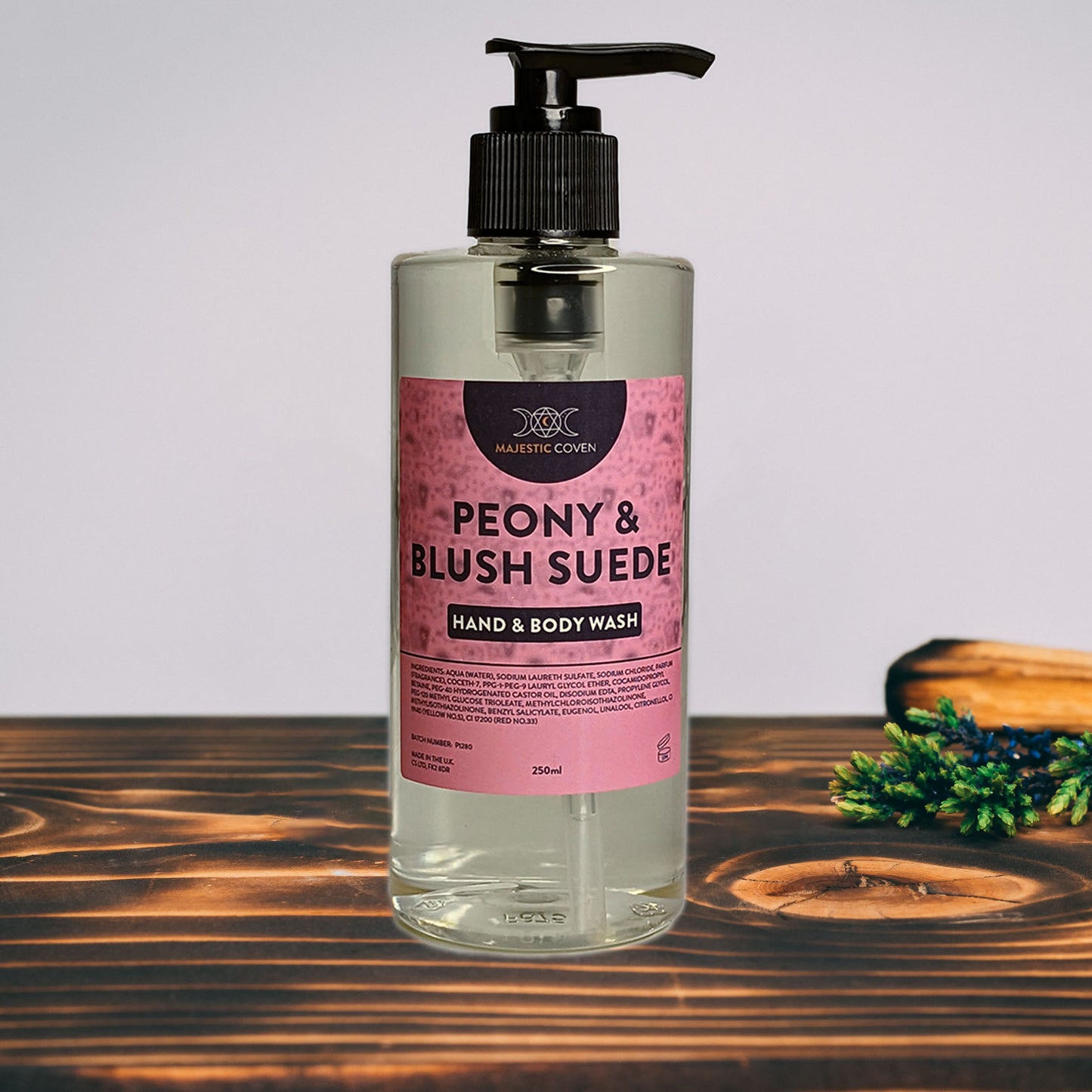 Peony & Blush Suede - Hand & Body Wash Majestic Coven