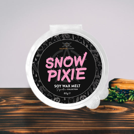 Snow Pixie - Soy Wax Melt 80g Segment Pot Majestic Coven